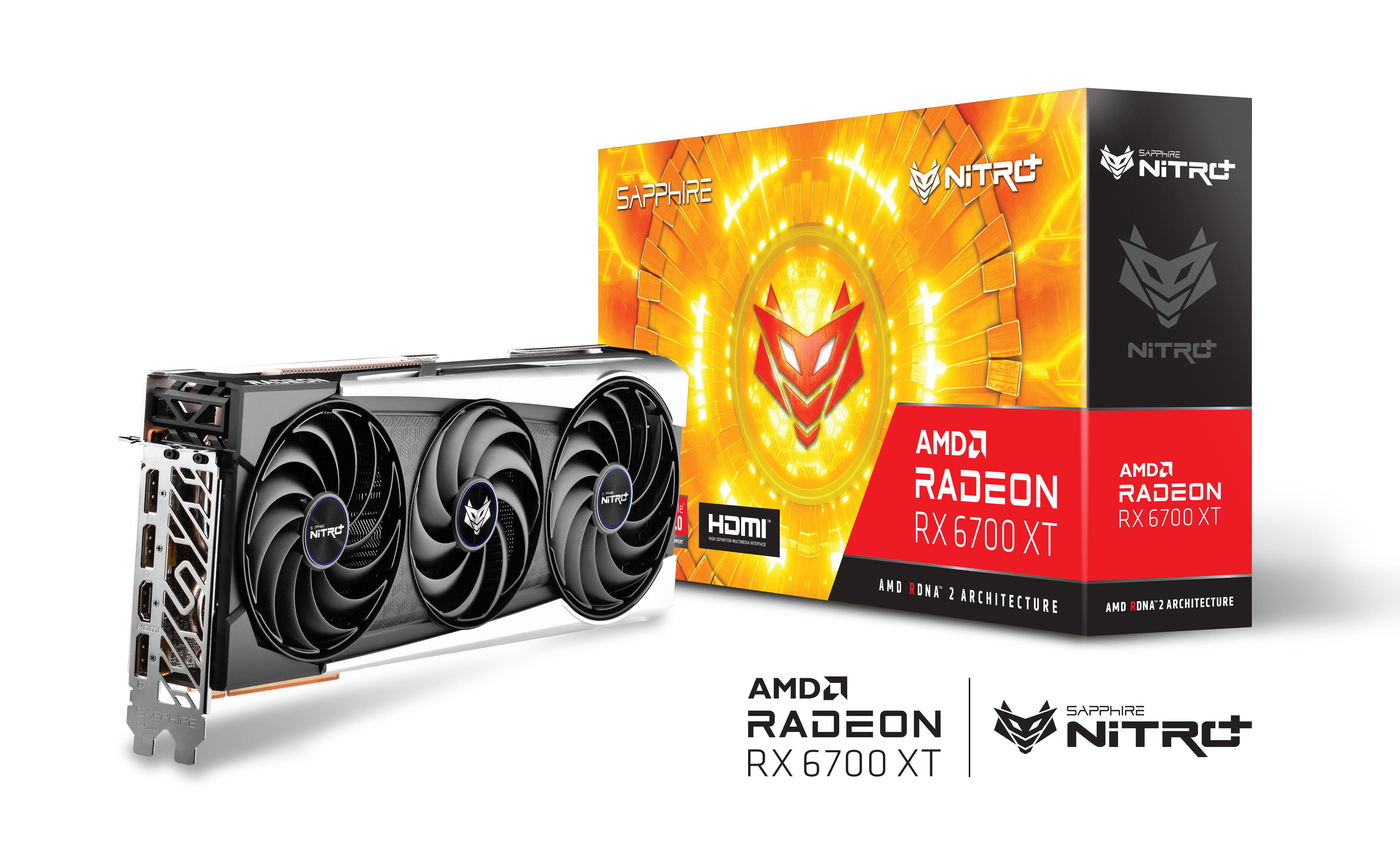 SAPPHIRE NITRO+ AMD Radeon™ RX XT Grafikkarte) 6700 (AMD, (11306-01-20G) 12GB