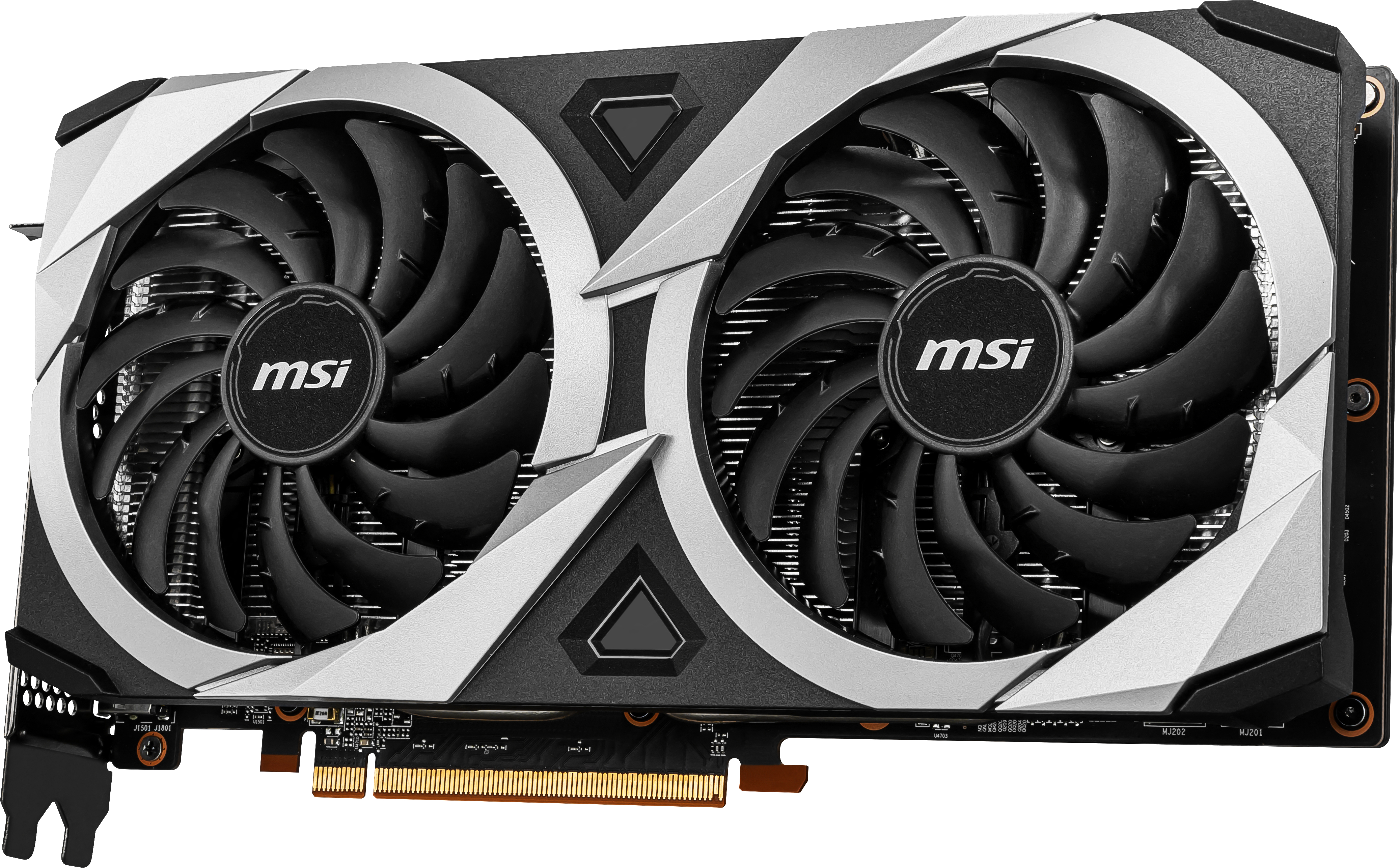 MSI Radeon™ RX 6700 XT MECH 2X 12G OC (V398-002R) (AMD, Grafikkarte)