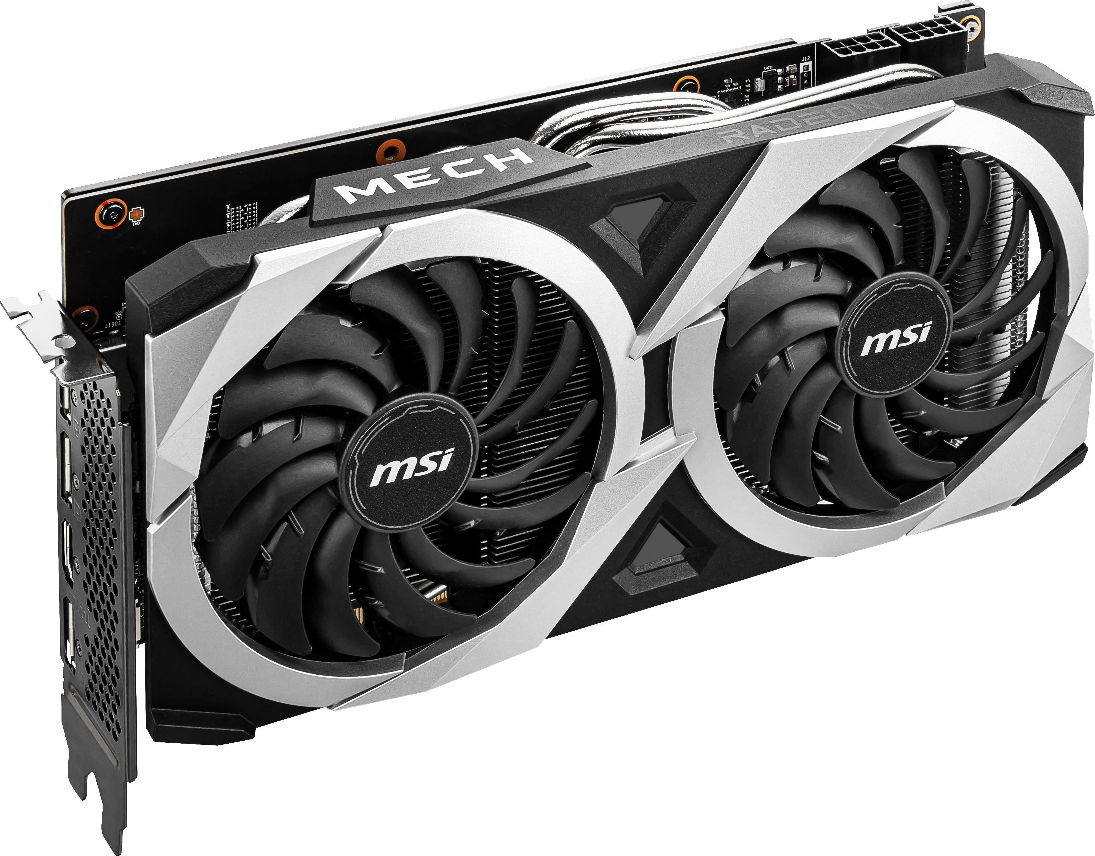 MSI Radeon™ RX 6700 XT MECH 2X 12G OC (V398-002R) (AMD, Grafikkarte)
