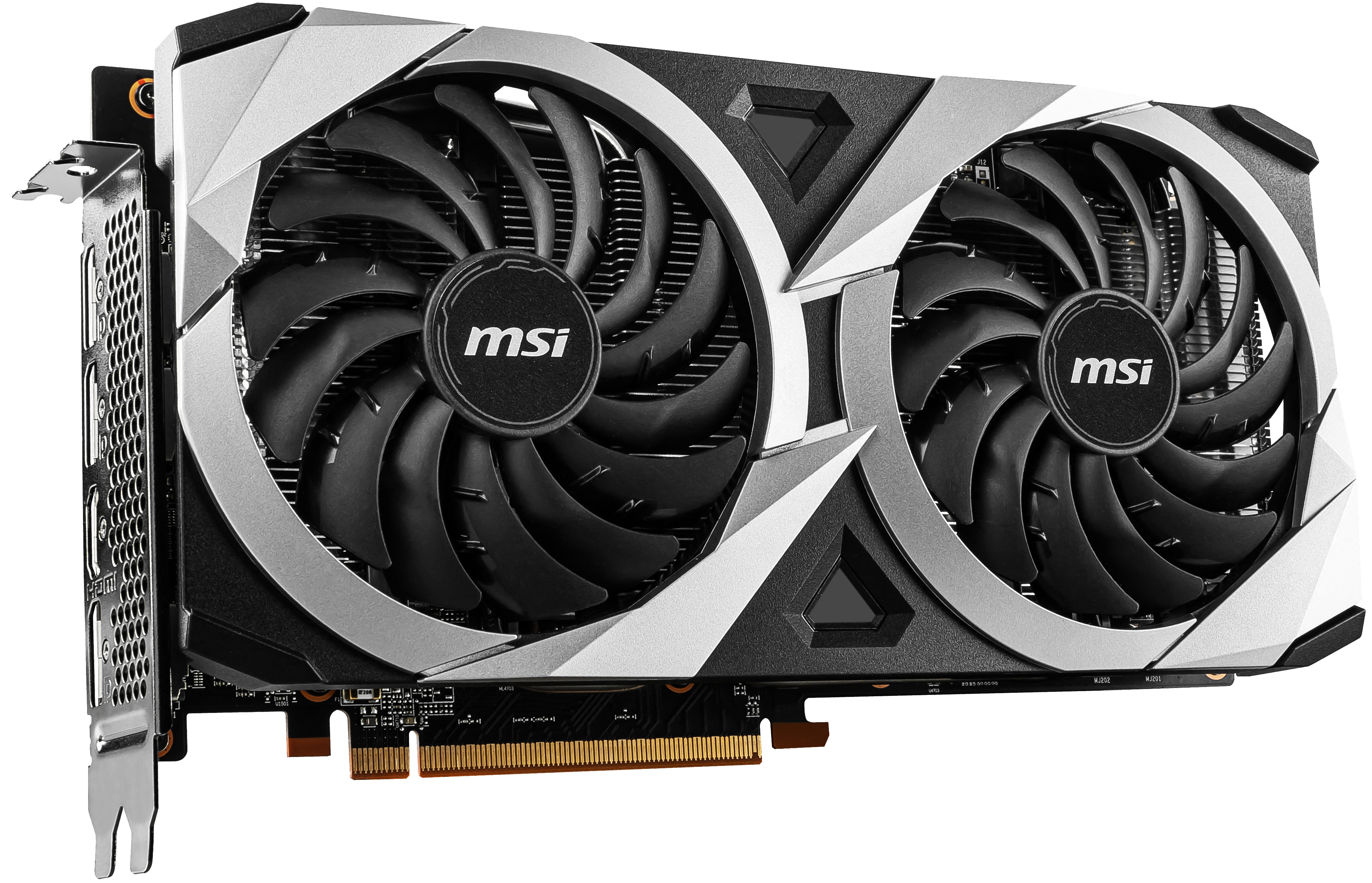 MSI Radeon™ RX 6700 XT MECH 2X 12G OC (V398-002R) (AMD, Grafikkarte)