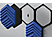 ELGATO Wave Panels Starter Kit - Mousse acoustique (Noir/Bleu)