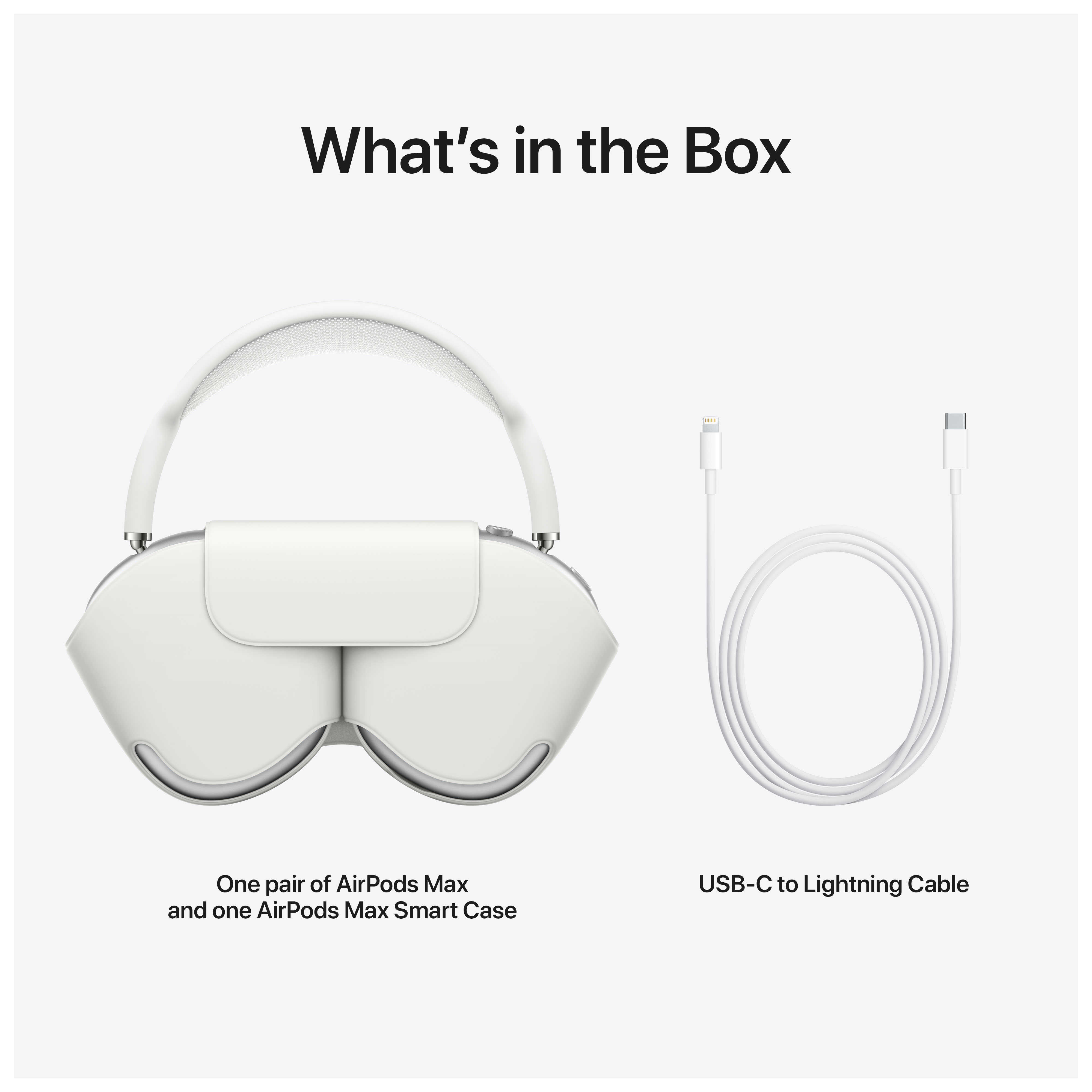 APPLE AirPods Max | Bluetooth Kopfhörer (Over-ear, Silber