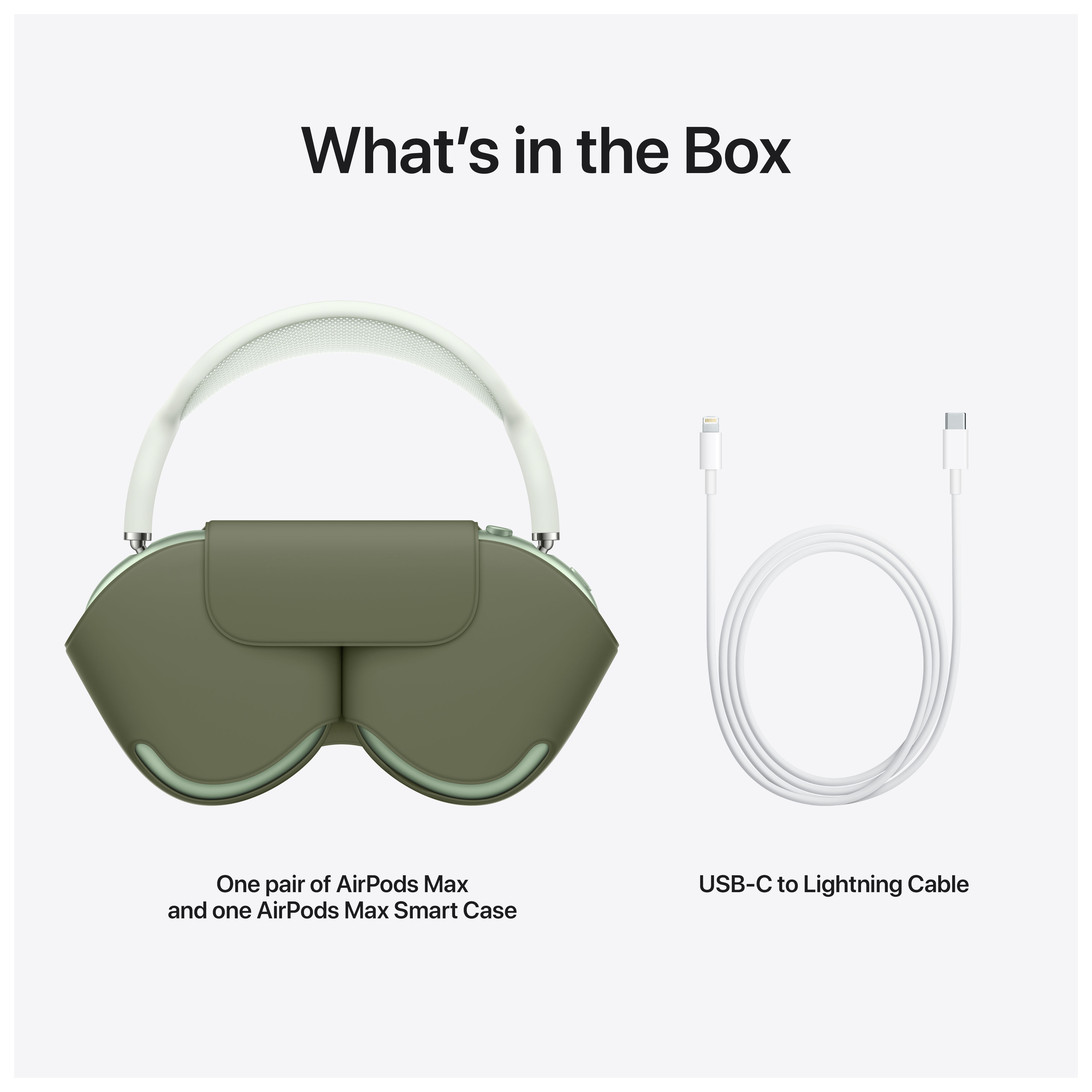 APPLE AirPods Max - Casque Bluetooth (Over-ear, Vert)