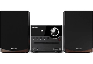 SHARP XL-B512BR micro hifi, barna