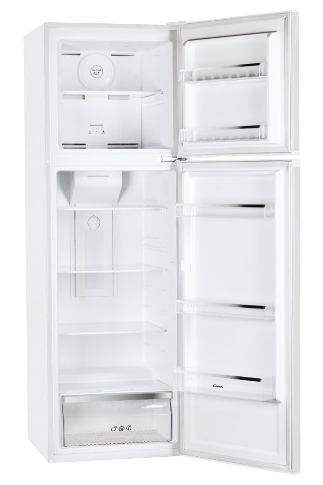Frigorífico dos puertas - Candy CMDS 5122WHN, 138l, Cíclico, 128cm, Puertas reversibles, Blanco