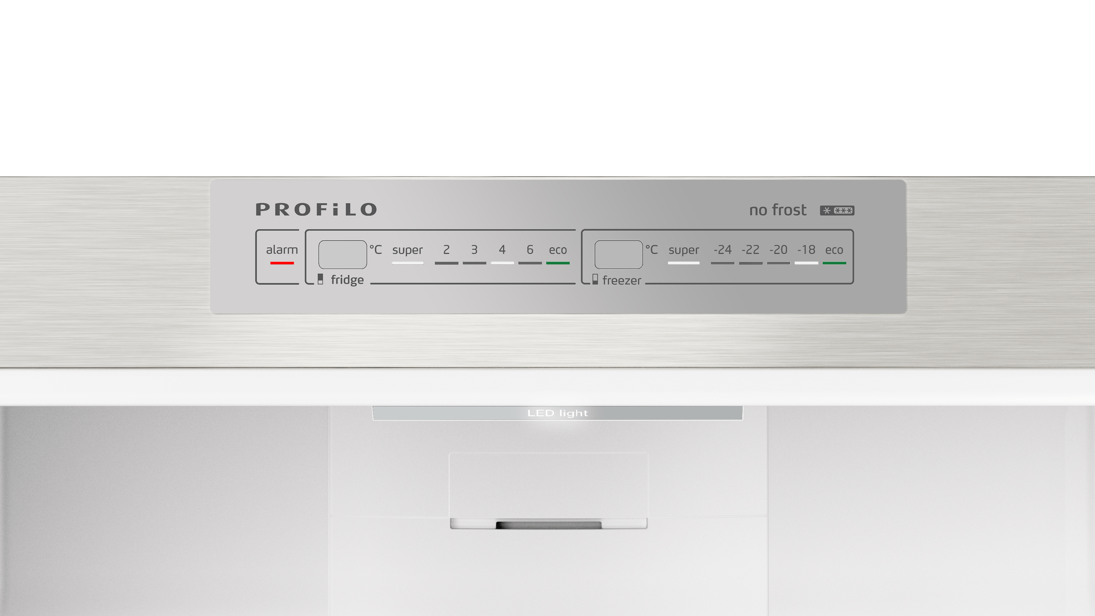 PROFILO BD3076IFVN F Enerji Sınıfı 526 Lt No Frost Alttan Donduruculu Buzdolabı