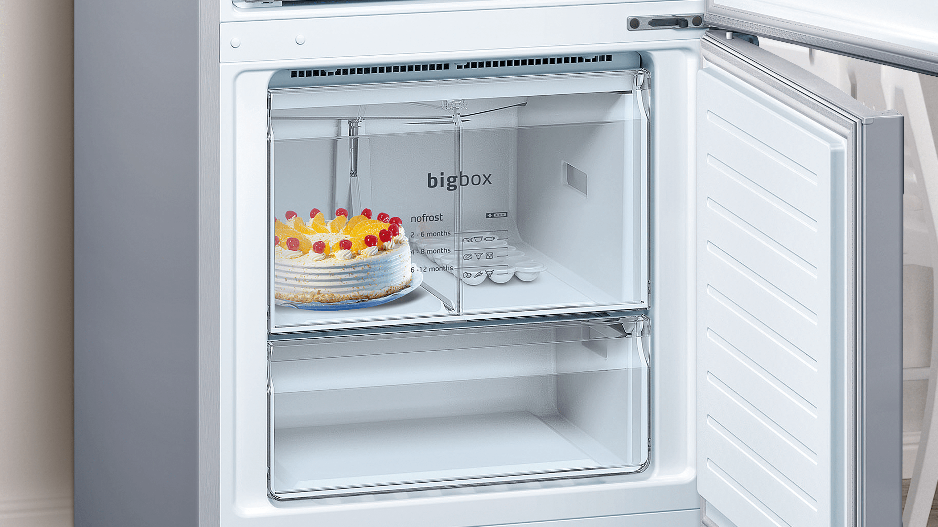 PROFILO BD3056LFVN F Enerji Sınıfı 508L Alttan Donduruculu Buzdolabı Inox