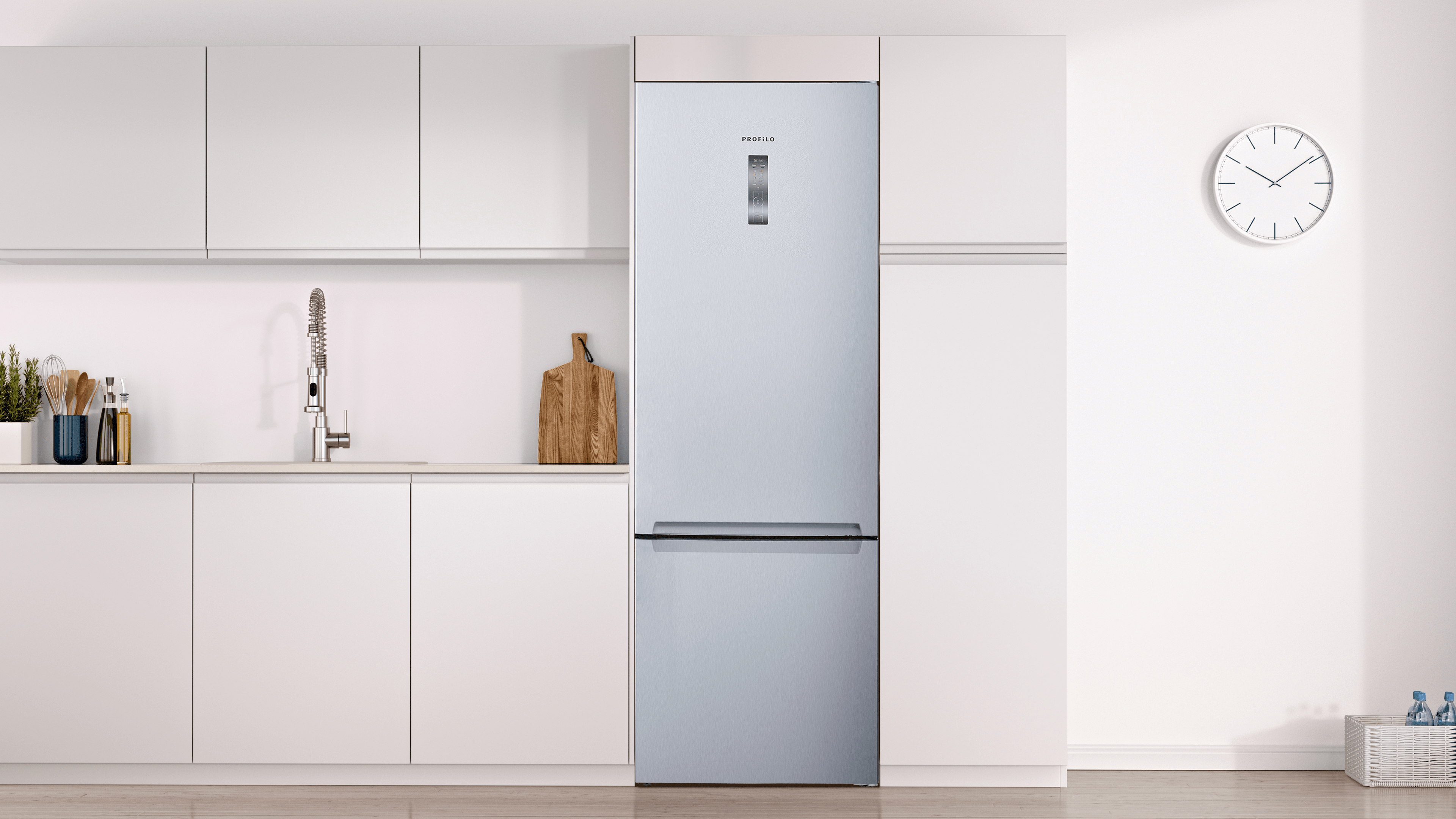 PROFILO BD3056LFVN F Enerji Sınıfı 508L Alttan Donduruculu Buzdolabı Inox