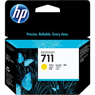 HP 711 (CZ132A) - Cartouche d'encre (Jaune)