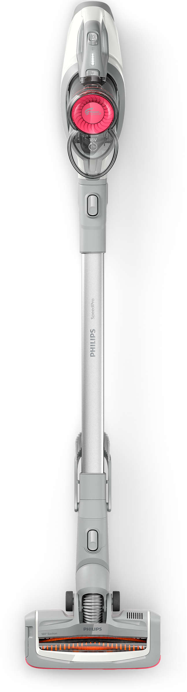 PHILIPS SpeedPro FC6723/01 - Aspirapolvere a batteria (Bianco)
