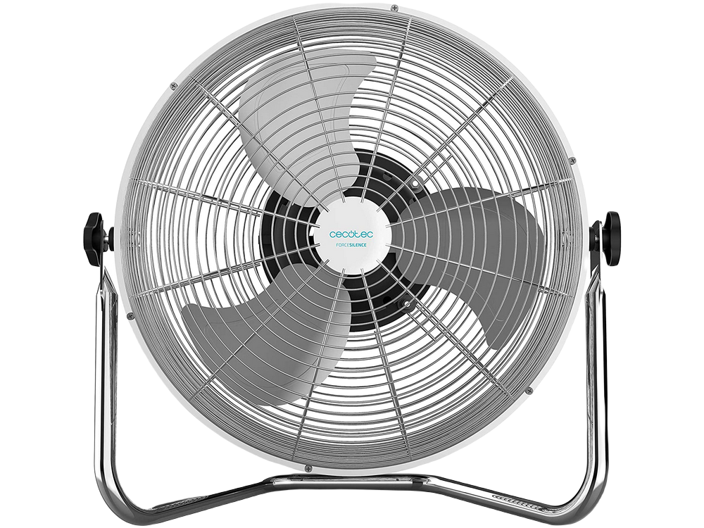 Ventilador de sobremesa - Cecotec EnergySilence 4500 GyroPro, Industrial, 3 velocidades, 110W, 45 cm, Negro