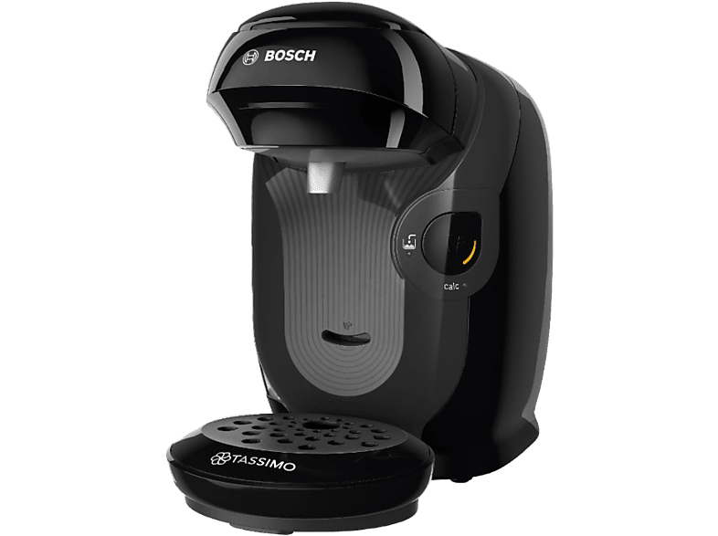 Cafetera de cápsulas  Bosch TAS16B3C1, 0.7 l, 3.3 bar, 1400 W, 1 x Pack  Tassimo regalo, Rojo