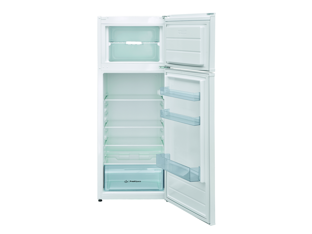 Frigorífico dos puertas - Indesit I55TM 4110 W 1, 212 l, Cíclico, Control mecánico, 41 dB, 144 cm, Blanco