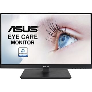 Monitor - ASUS VA229QSB, 21.5" FHD, IPS, 1 ms MPRT, 75 Hz, AMD FreeSync™, Ultra Low Blue Light, VESA, Negro