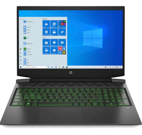 HP Pavilion 16.1"/Core i5 10300H/16GB RAM/256GB SSD+1TB/GTX 1650 4GB/Win 10H/1Y7E0EA Gaming Laptop Gölge Siyahı