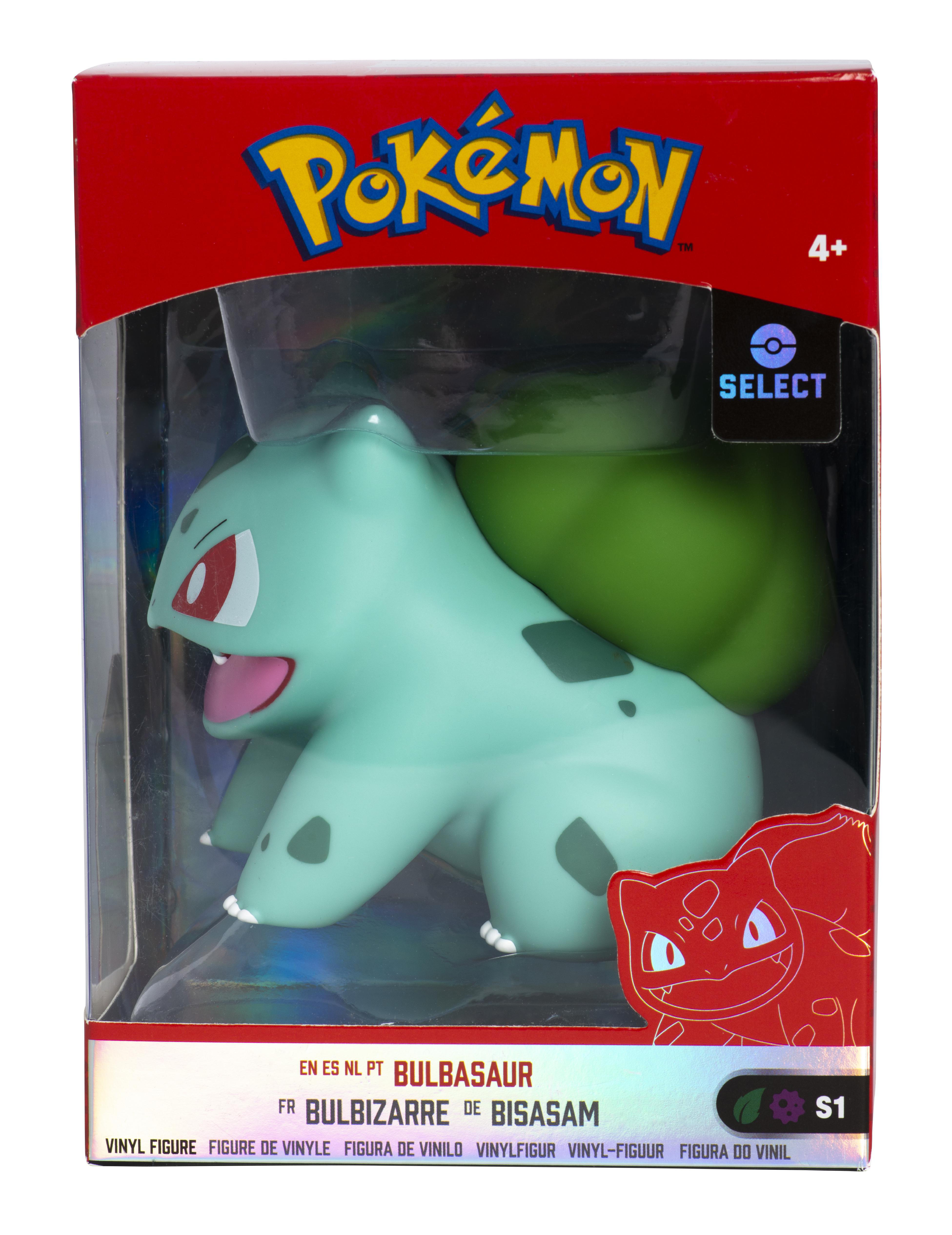 JAZWARES Pokémon Figur Bisasam Vinyl