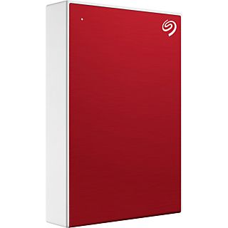 SEAGATE One Touch HDD - Disque dur (HDD, 4 TB, Rouge/Argent)