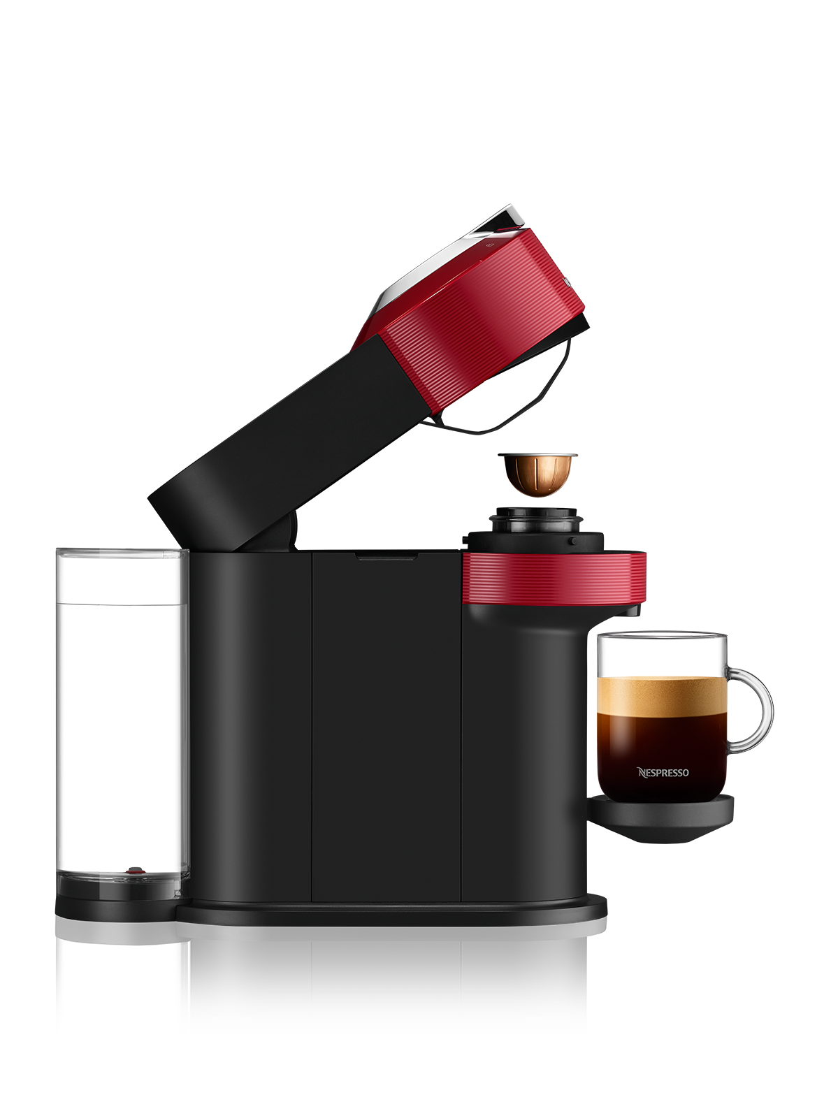 KRUPS XN910510 Nespresso Vertuo Next kapszulás kávéfőző piros