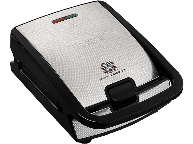 TEFAL Snack Collection 2.0 (SW857D) - Sandwich- und Waffeleisen Kombigerät (Schwarz/Edelstahl)