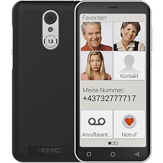 PEAQ PSP 400 - Smartphone (4.95 ", 32 GB, Nero/Argento)