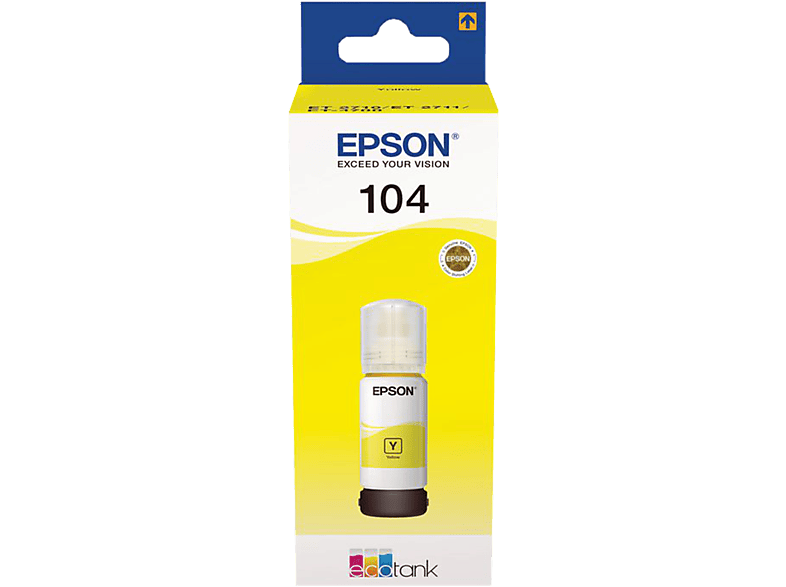 EPSON 104 (T00P440) Tintenbehälter Gelb
