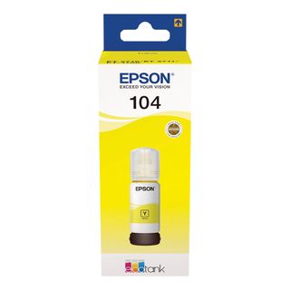 EPSON 104 (T00P440) - Bottiglia di inchiostro (Giallo)