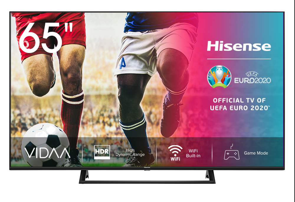 TV LED 65“ - Hisense 65A7300F, UHD 4K, Smart TV, Precision Colour, Quad Core 4, HDR10+, Modo Game, VIDAA U 4.0