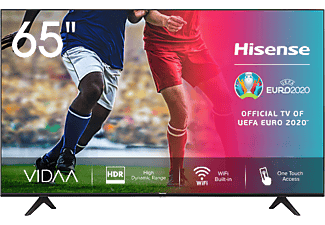 REACONDICIONADO TV LED 65" - Hisense 65A7100F, UHD 4K, Smart TV, HDR 10, HLG, DTS Studio Sound, Ultra Dimming, Wifi, BT, Negro