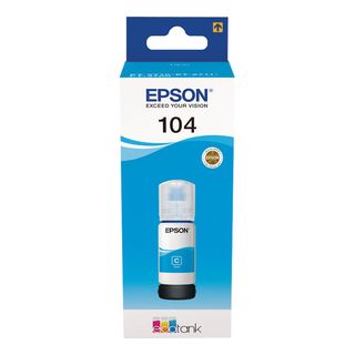 EPSON 104 (T00P240) - Bottiglia di inchiostro (Ciano)
