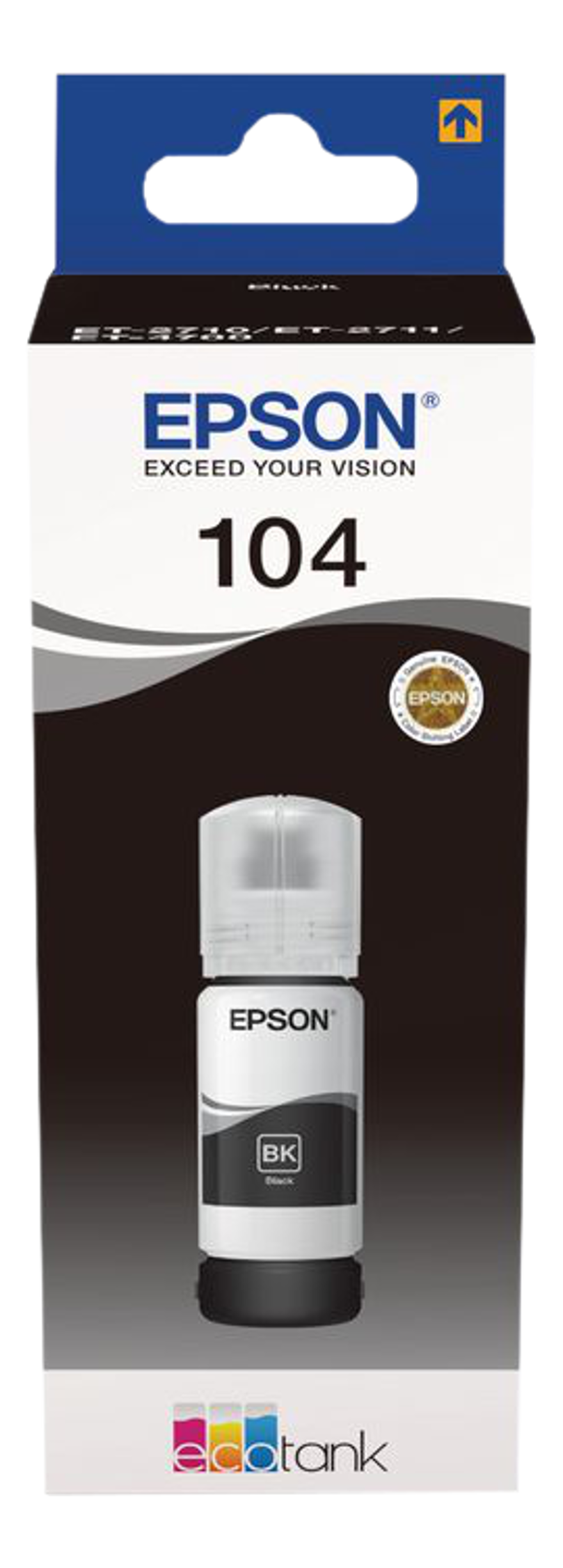 EPSON 104 (T00P140) - Bottiglia di inchiostro (Nero)