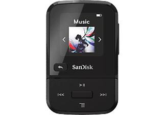 SANDISK Clip Sport Go - Lettore MP3 (32 GB, Nero)