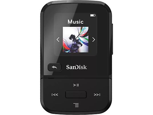 SANDISK Clip Sport Go - Lecteur MP3 (32 GB, Noir)