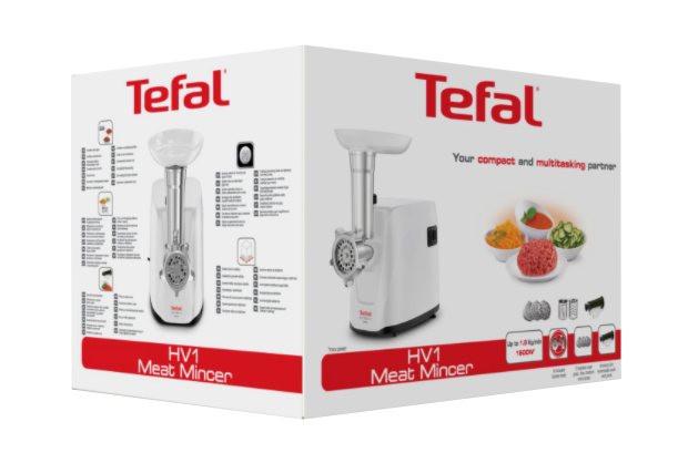 TEFAL Meat Mincer HV1 WHT Coulis Húsdaráló