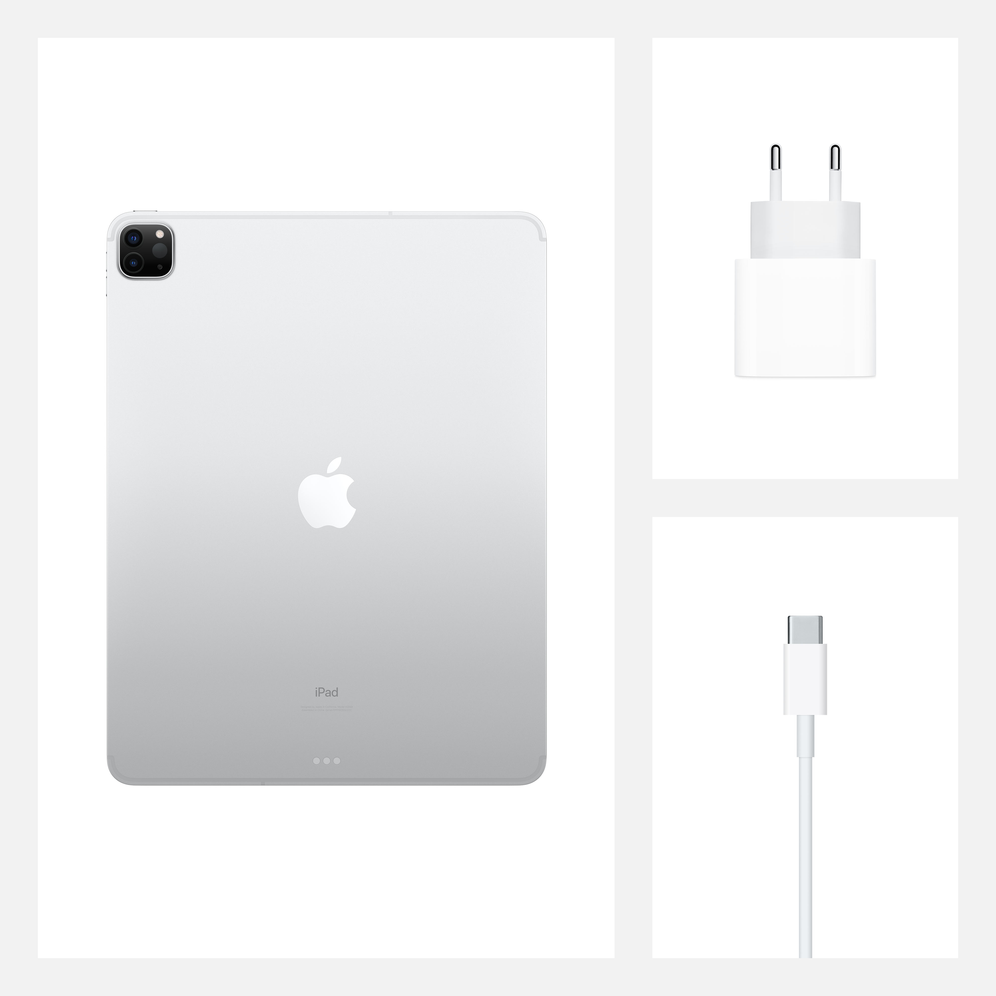 APPLE iPad Pro (2020) Wi-Fi + Cellular - Tablet (12.9 ", 512 GB, Silver)