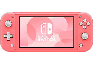 hormigón A rayas Aplastar Consola | Nintendo Switch Lite, Portátil, Controles integrados, Coral