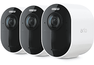 ARLO Überwachungskamera Arlo Ultra V2, 3er Set: 3x Kamera + 1x SmartHub, 4K UHD, Kabellos