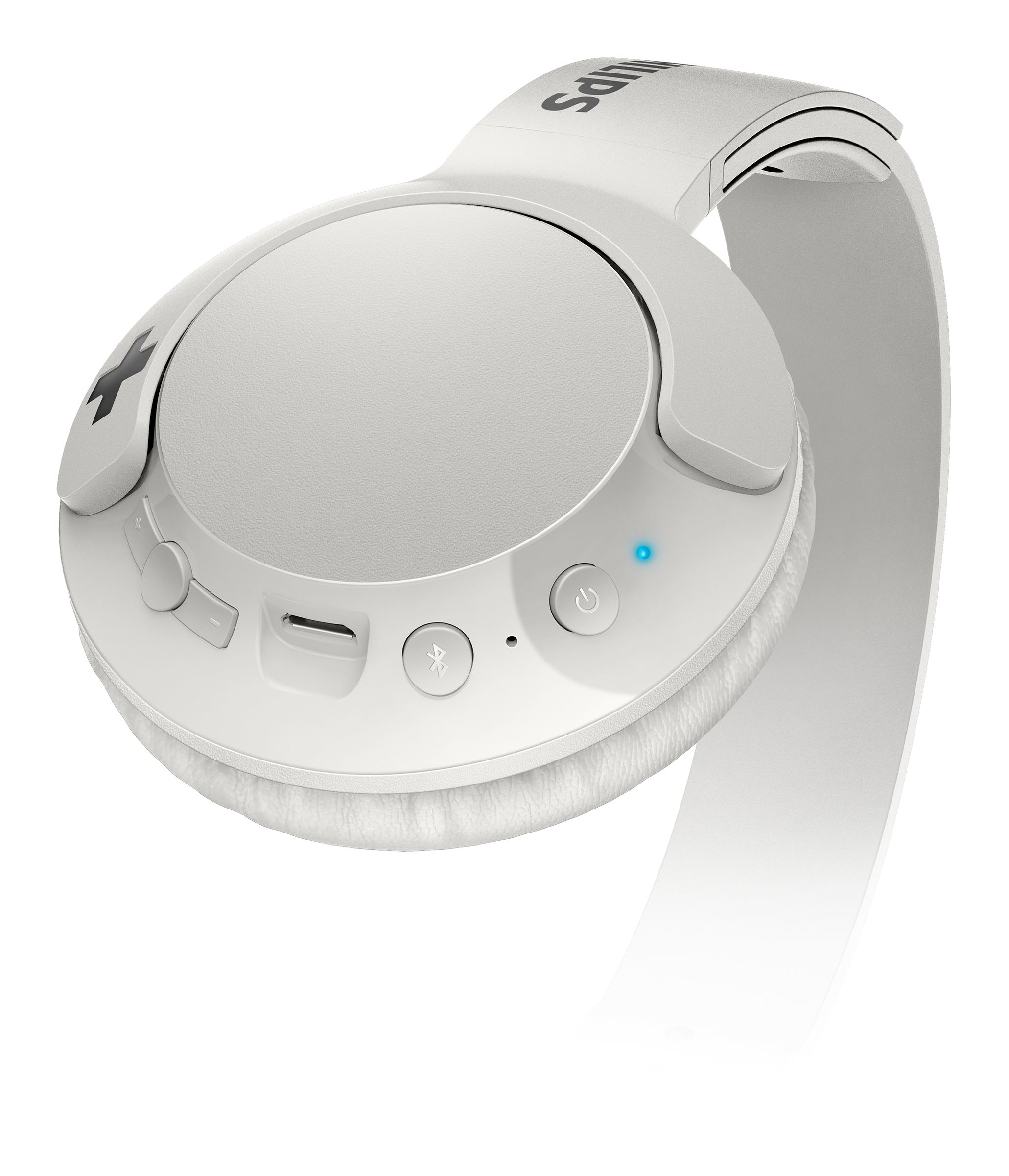 PHILIPS BASS+ SHB3075 WIT On-ear Hoofdtelefoon Wit