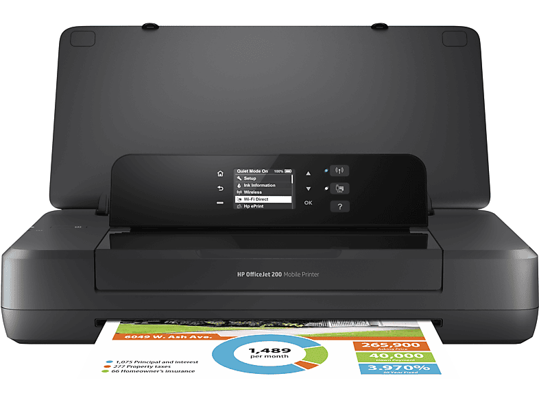 Kind Oost passagier HP OfficeJet 200 | Alleen printen - Inkt kopen? | MediaMarkt