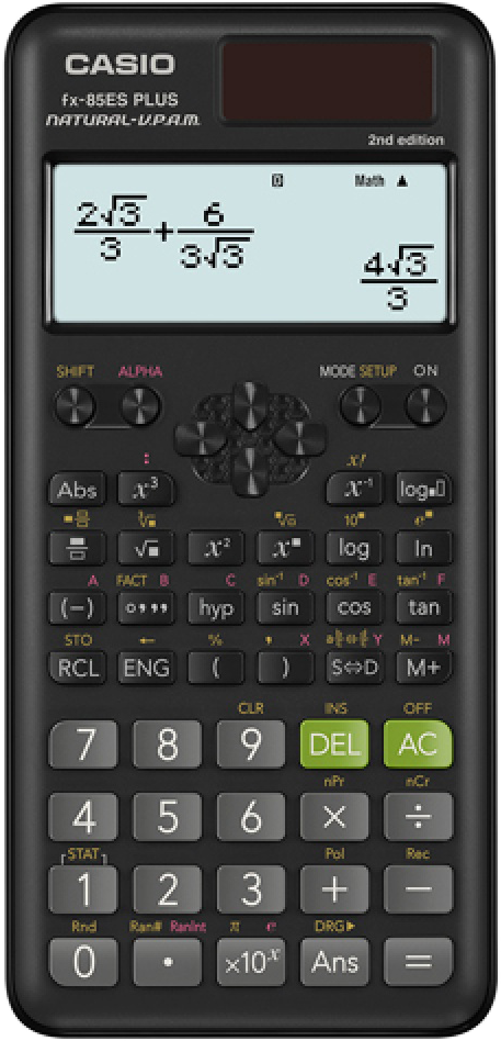CASIO FX-85 ES Plus 2 tudományos számológép