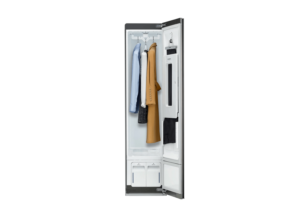 Armario de vapor - LG Vapor Cleaner Styter, 14 programas, WiFi, Bomba calor, Smart Diagnosis, 185 cm, Espejo