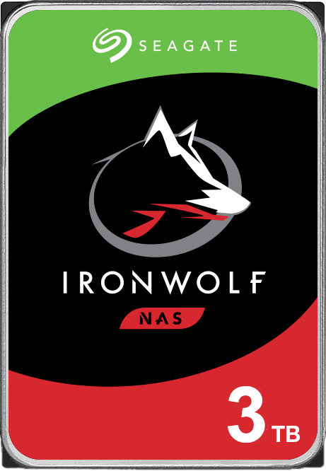 SEAGATE Disque dur interne Ironwolf Nas 3 TB (ST3000VN007)