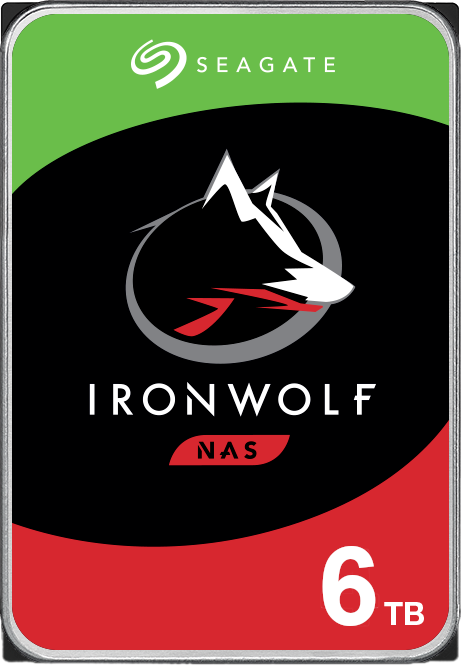 SEAGATE Disque dur interne Ironwolf Nas 6 TB (ST6000VN001)