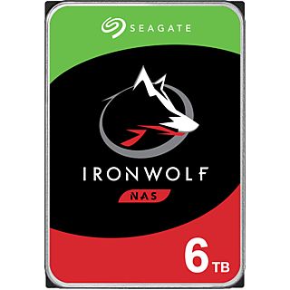 SEAGATE Disque dur interne Ironwolf Nas 6 TB (ST6000VN001)