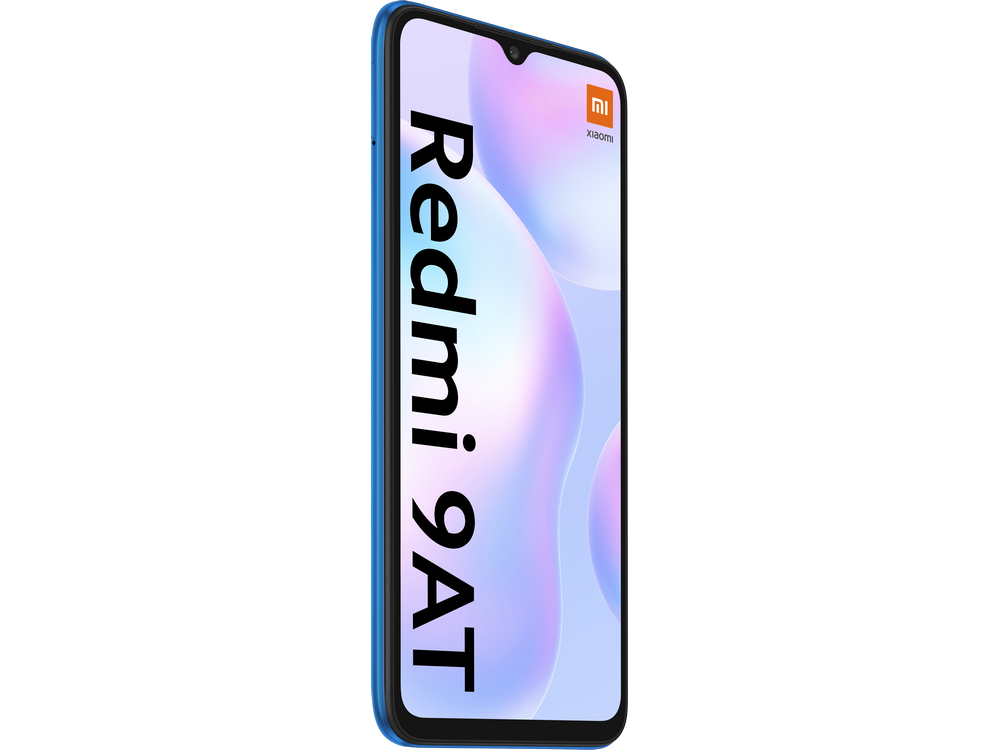 Xiaomi Redmi 9AT, Azul, 32 GB, 2 GB RAM, 6.53" HD+, MediaTek Helio G25, 5000 mAh, Android