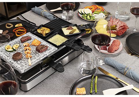 PRINCESS Raclette 8 Stone and Grill Deluxe