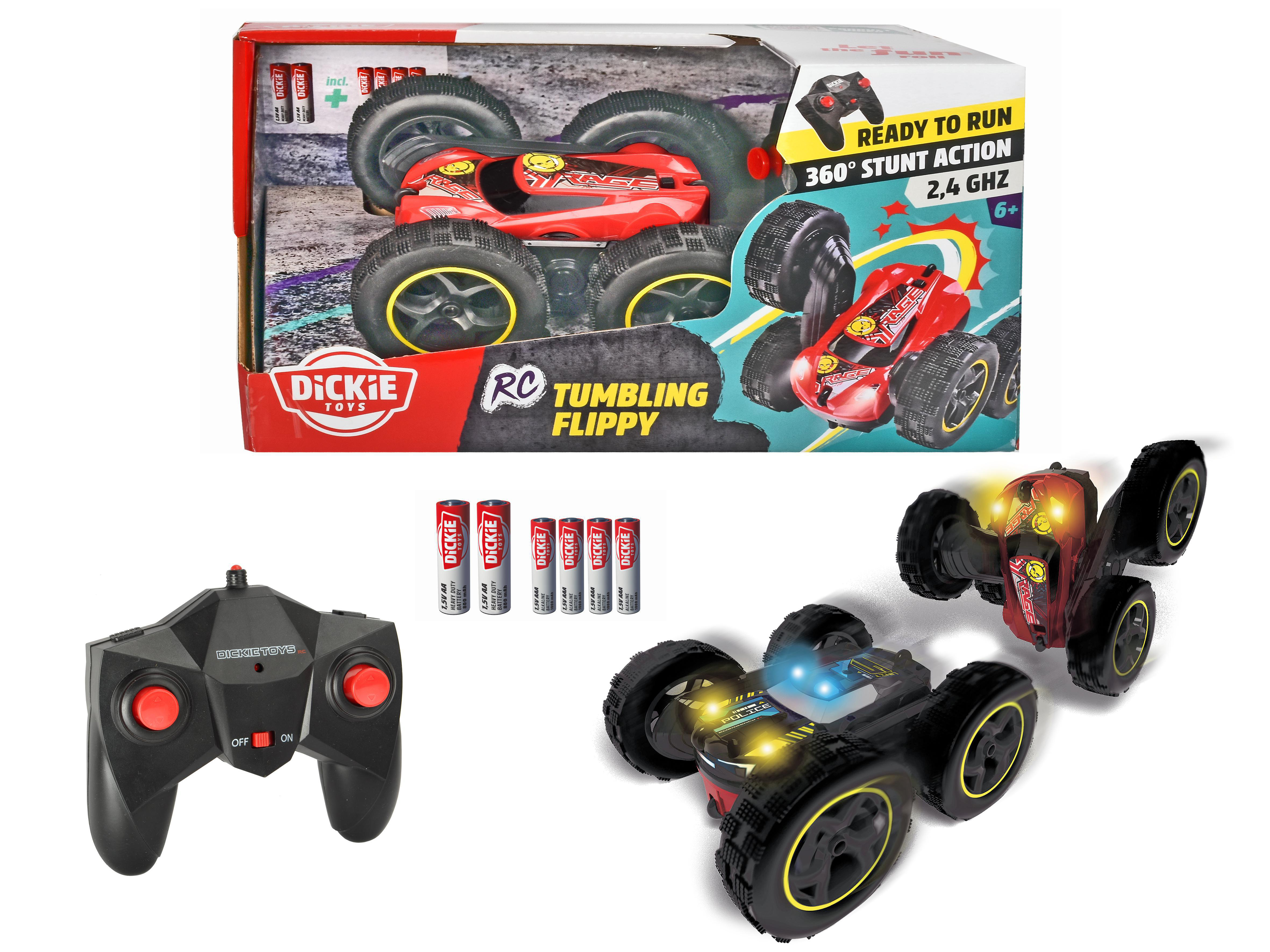 DICKIE-TOYS RC Auto Tumbling Flippy RC Auto Mehrfarbig
