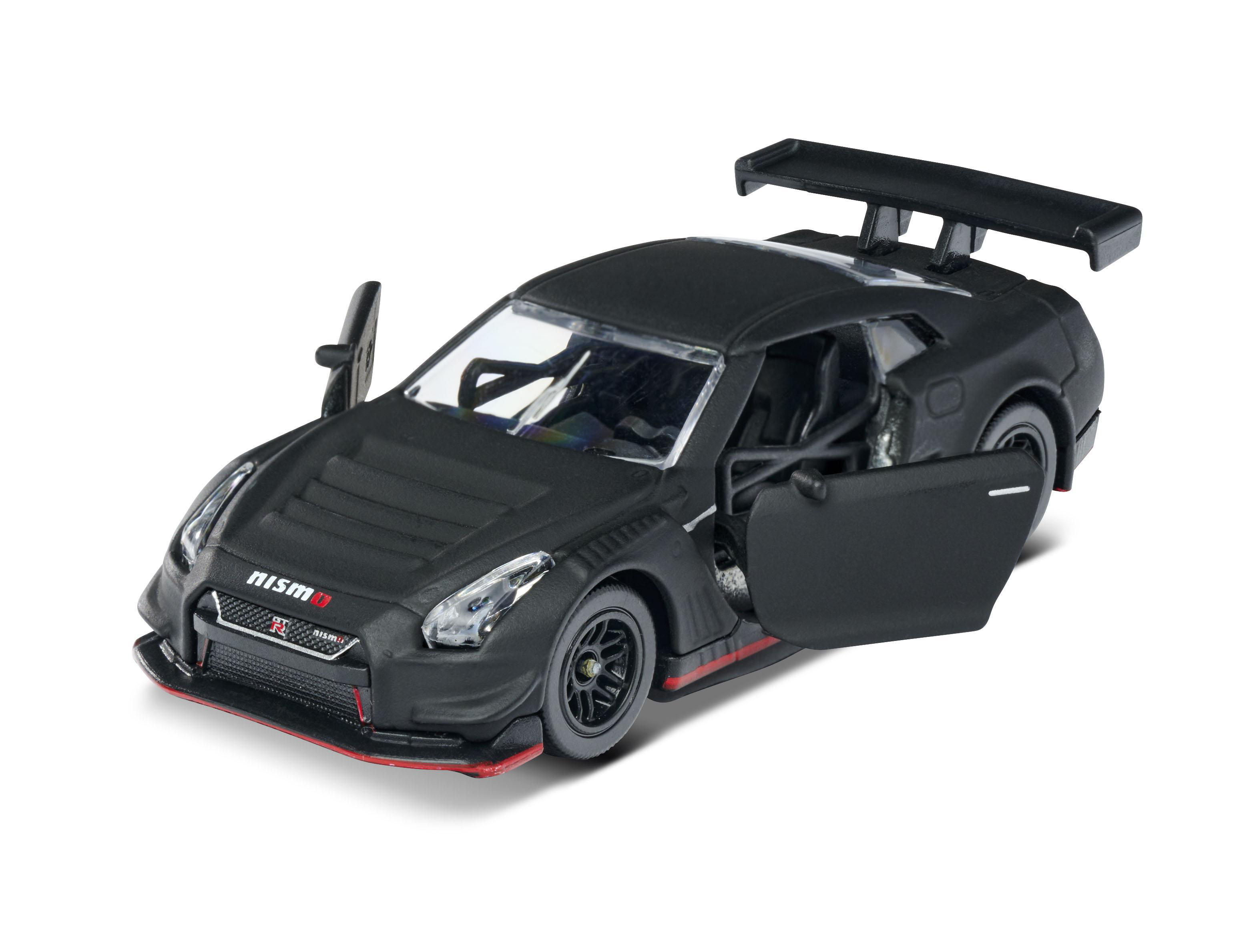Geschenkset Spielzeugautos MAJORETTE 5er Edition Schwarz Black