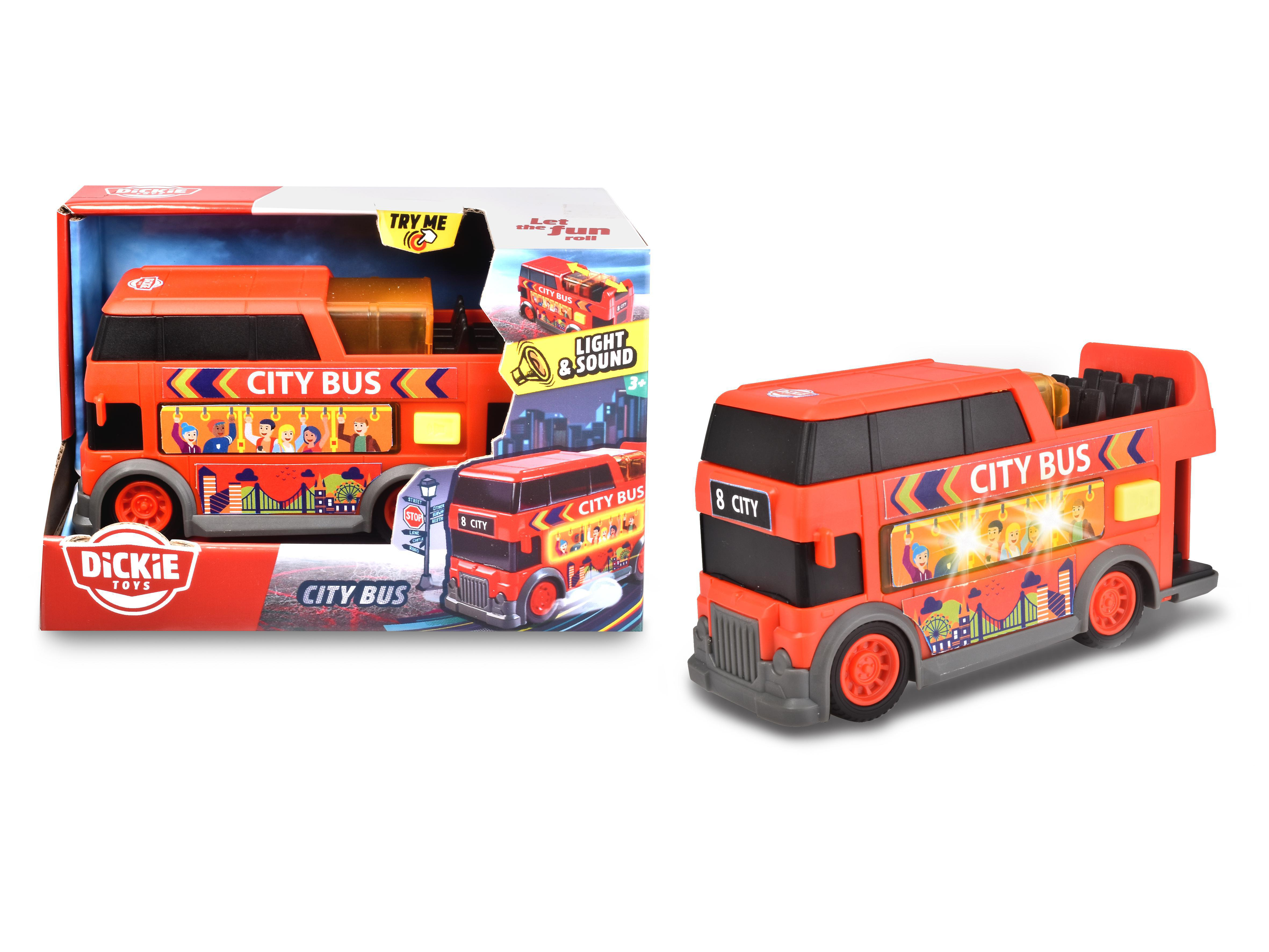 DICKIE-TOYS City Bus Spielzeugauto Mehrfarbig