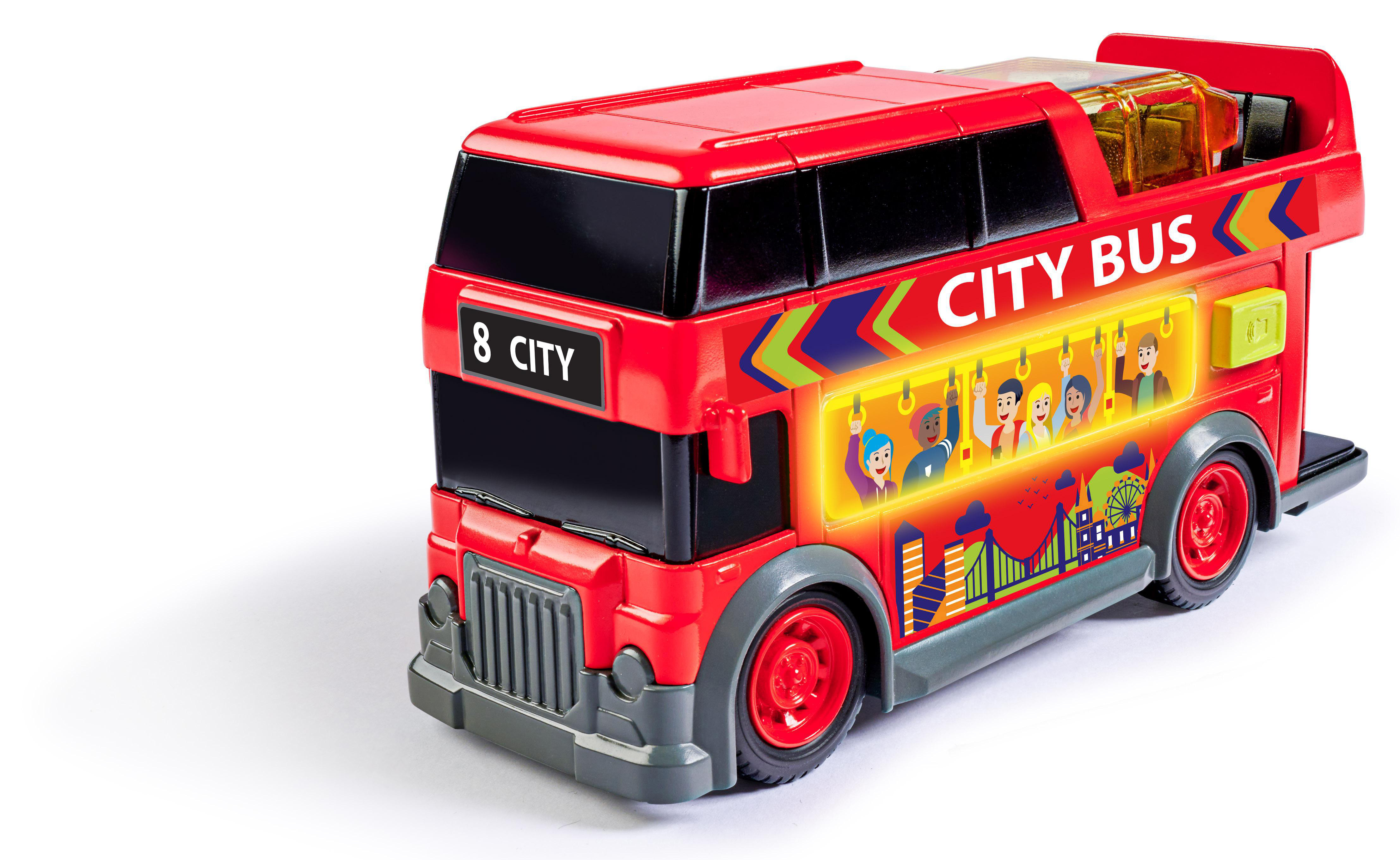 DICKIE-TOYS City Bus Spielzeugauto Mehrfarbig