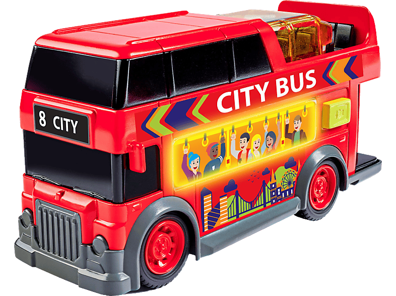 DICKIE-TOYS Bus Mehrfarbig Spielzeugauto City